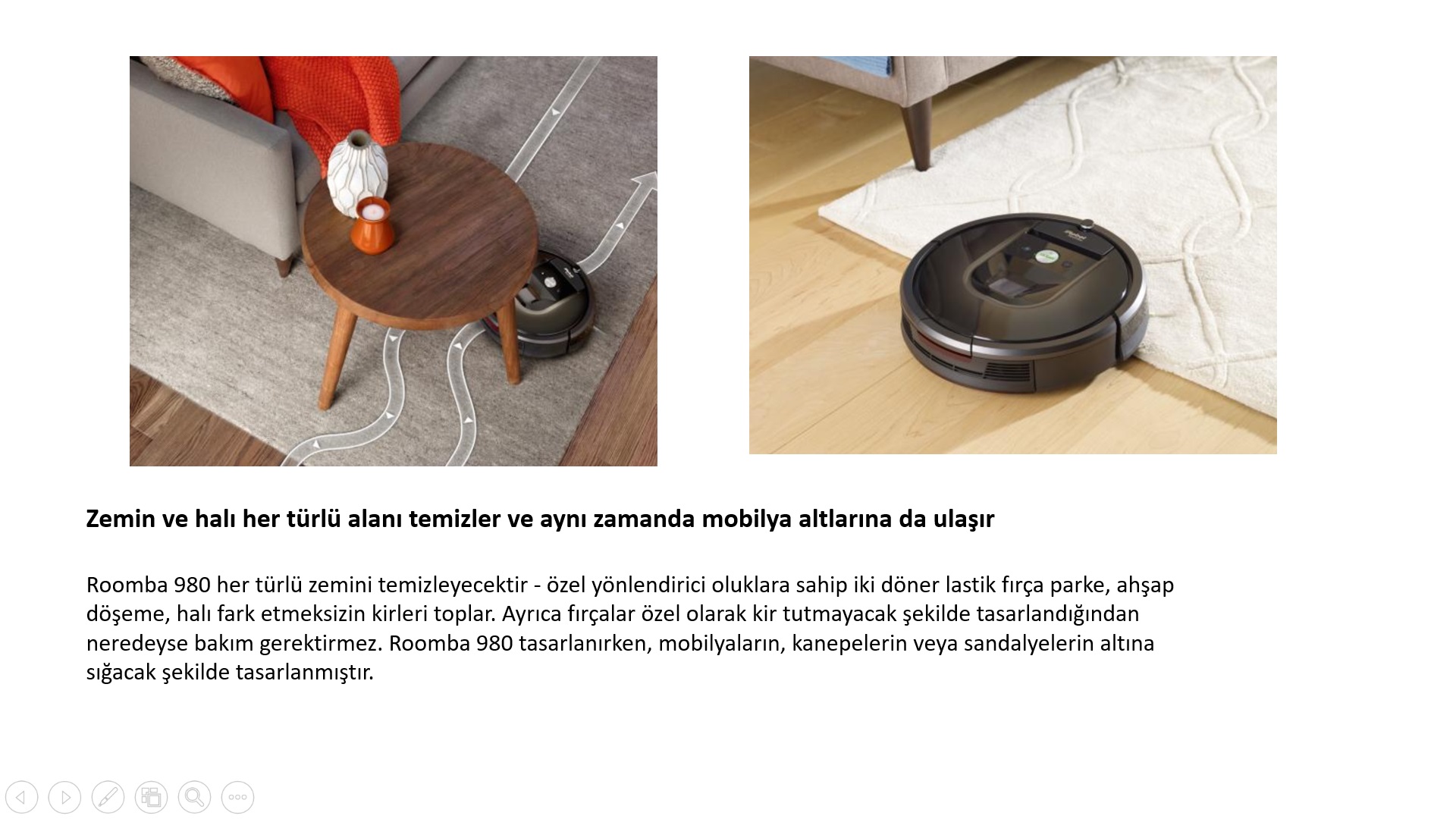 iRobot Roomba 980 Wi-Fi'lı Robot Süpürge Fiyatı